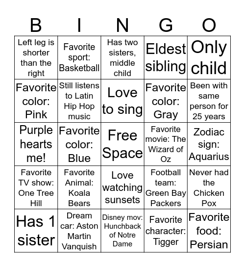 QA Blackout BINGO Card