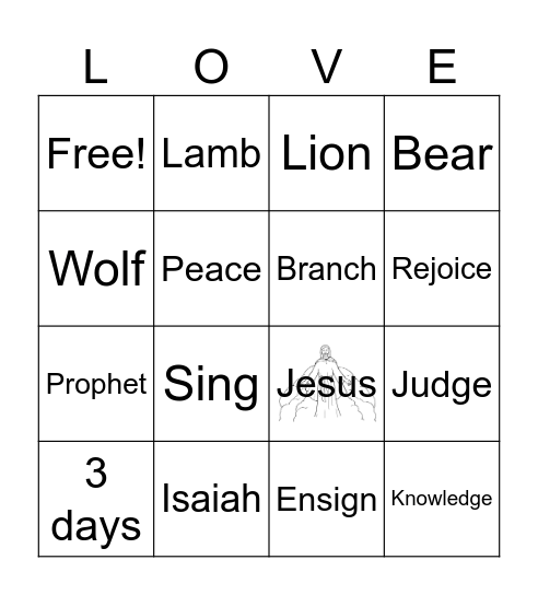 WE REJOICE IN CHRIST Bingo Card