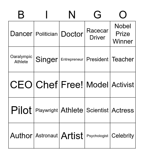 ERASE Women's History Month Bingo Card