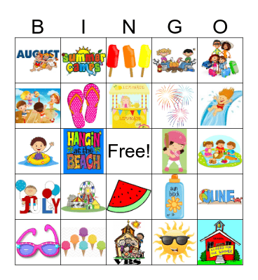 Summer BINGO Card