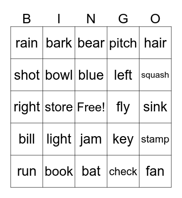 Nazaria's Bingo Card