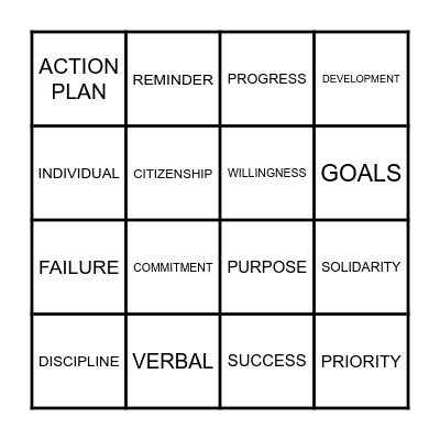 12 HUMSS 1 - CESC Bingo Card