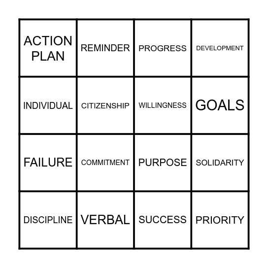 12 HUMSS 1 - CESC Bingo Card