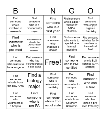 HEARTS Bingo!!! Bingo Card