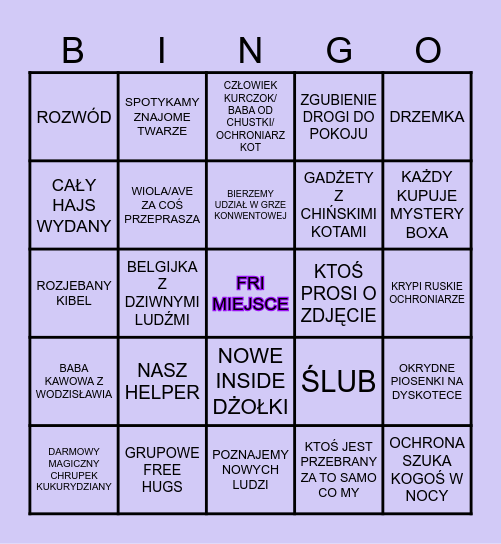 AICON 2024 Bingo Card