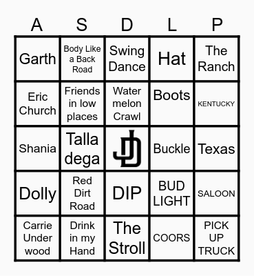 A Bingo Card