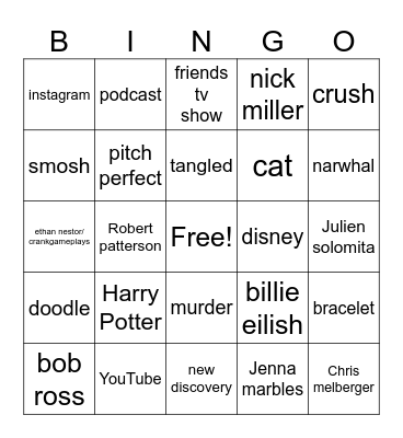 infinite craft Bingo Card