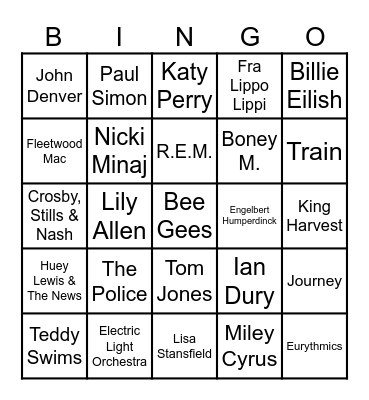 🔔Bingo 61🔔 Bingo Card