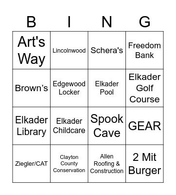 Find the Business Bingo Card