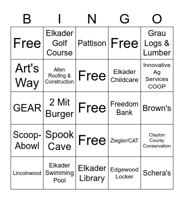 Find the Business Bingo Card