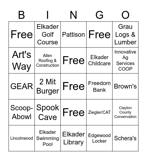 Find the Business Bingo Card