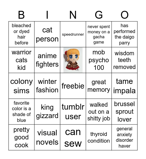 bomb bingo Card