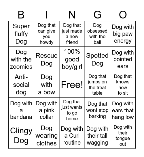 BINGO was his Name-O Bingo Card