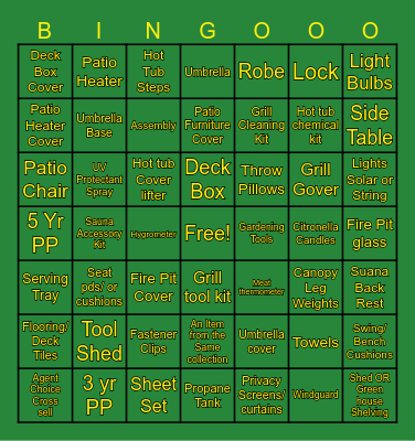 Lucky Charms Cross SellBingo Card