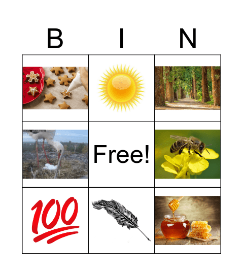 tavasz Bingo Card