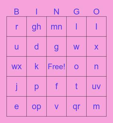 Multicultural Music Bingo Card