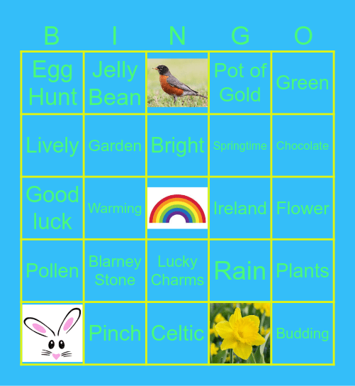 SPRING BINGO Card