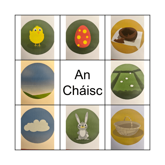 An Cháisc Bingo Card