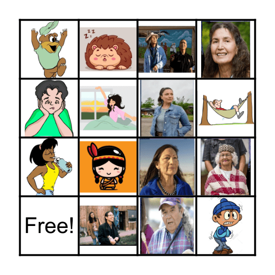 nsəlxcin 7,8 Bingo Card