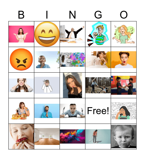 WHAT AM I? Bingo Card