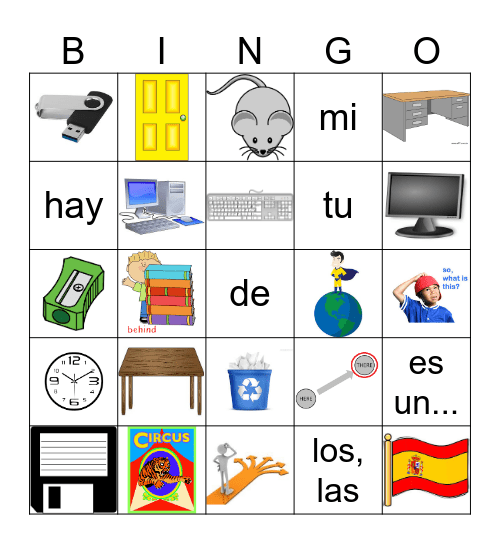 Auténtico 2B Bingo Card