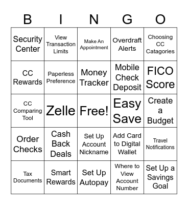 CoBrowse Bingo Card