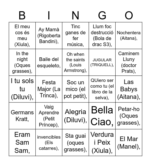 5Mar Nova Bingo Card