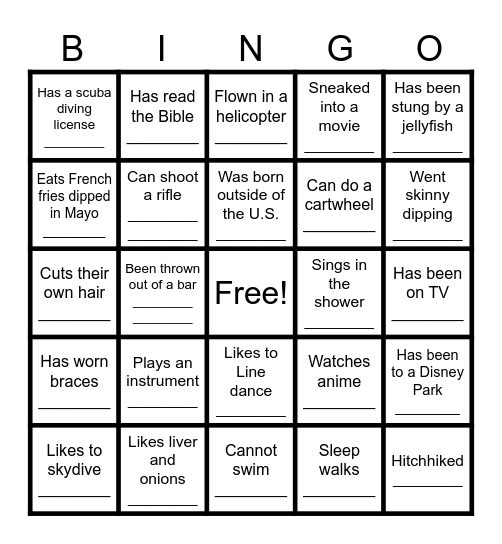 LAB WEEK 2024 Bingo Card