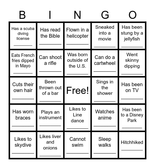 LAB WEEK 2024 Bingo Card