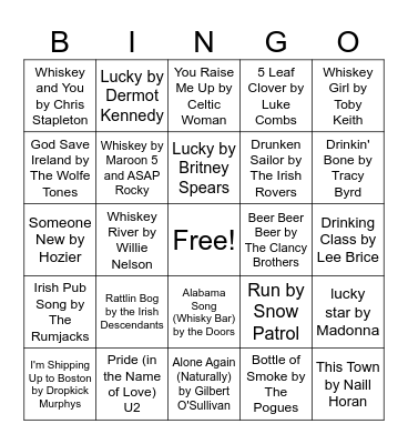 March Round 3 Bingo Card