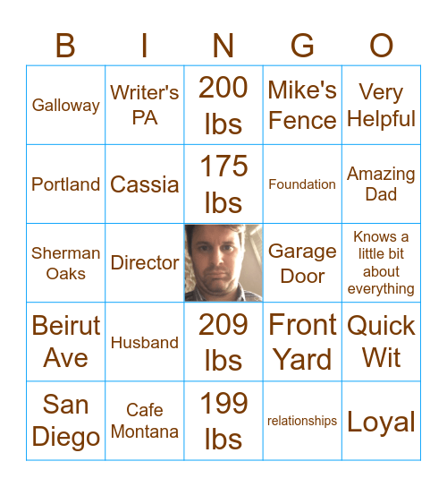 40 JOHN DALE 40 Bingo Card