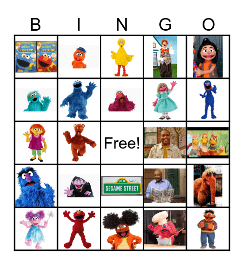 Theo's Birthday Bingo Card