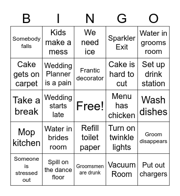 Vecoma Bingo Card