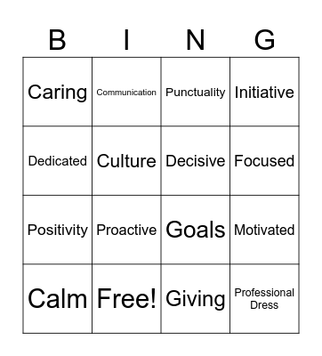 Cohen Esrey Conference 2024 Bingo Card