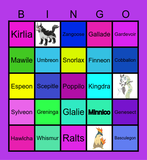 Planets prae Bingo Card