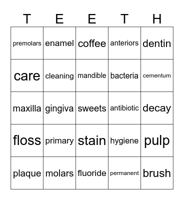 BEBENG Bingo Card