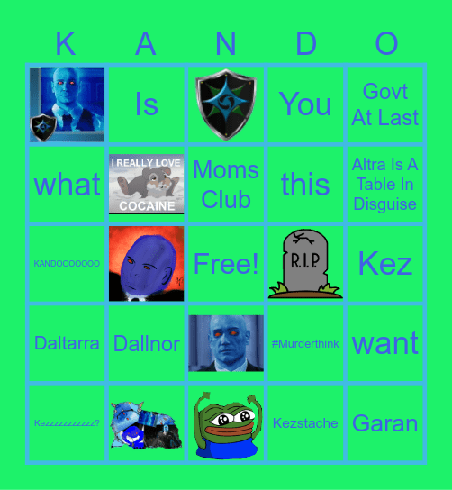 Endless Bingo Card