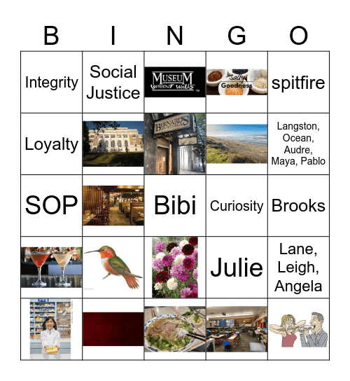 Yoko's Birthday Bingo! Bingo Card