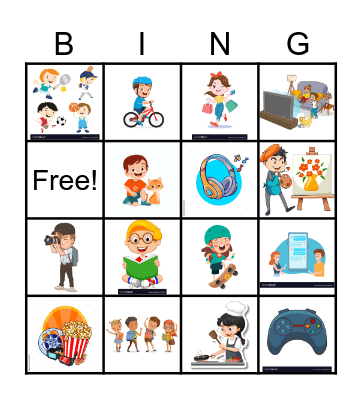 BINGO CHALLENGE Bingo Card