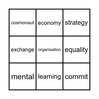 REVIEW 3 Bingo Card