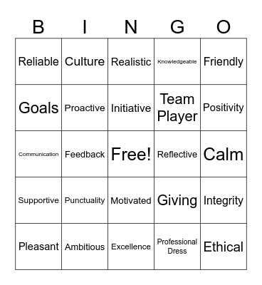 Cohen Esrey Conference 2024 Bingo Card