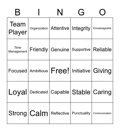 Cohen Esrey Conference 2024 Bingo Card
