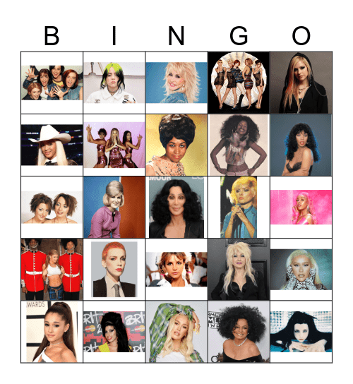 AIUK International Women's Day Bingo Card