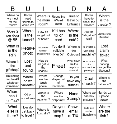 Building Bingo Card
