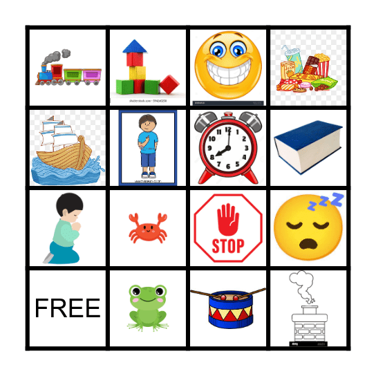 PHONICS CHART 6 BINGO! Bingo Card
