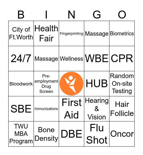 Cover-tek Bingo Card