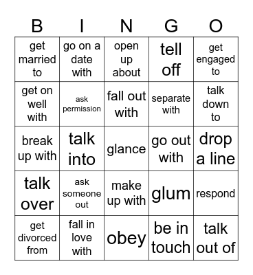 Challenge Accepted 15 Bingo Card