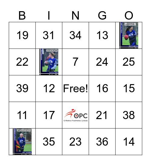 Party Time Bingo Card