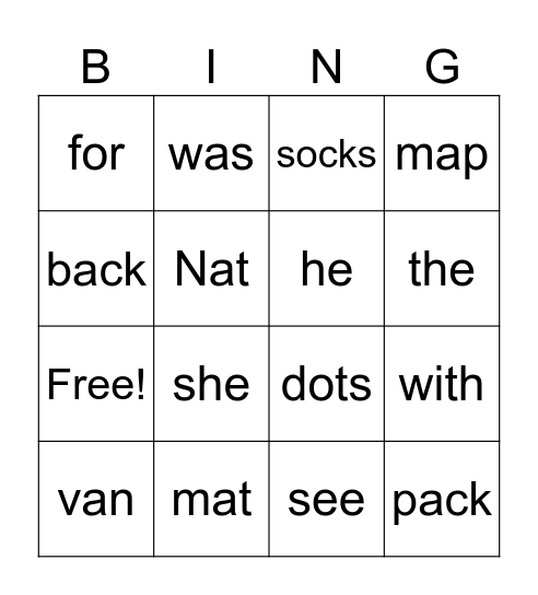 ECRE Fun! Bingo Card