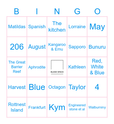 RETRO Bingo Card